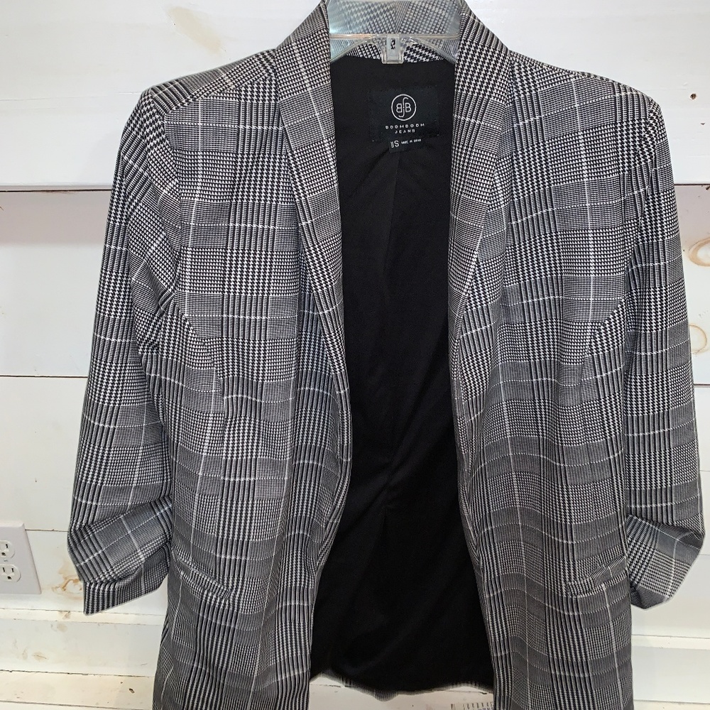 Plaid Blazer